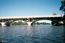 Bridge over the Mississippi River at Anoka. 