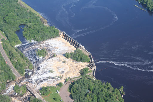 St. Louis River at Thomson - record discharge
