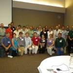 Group Photo of symposium attendees that have had direct connection to the Bemidji Crude-Oil Research Site